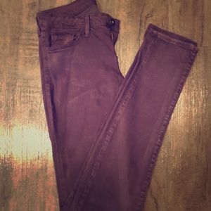 JustBlack Plum Purple Skinny Jeans